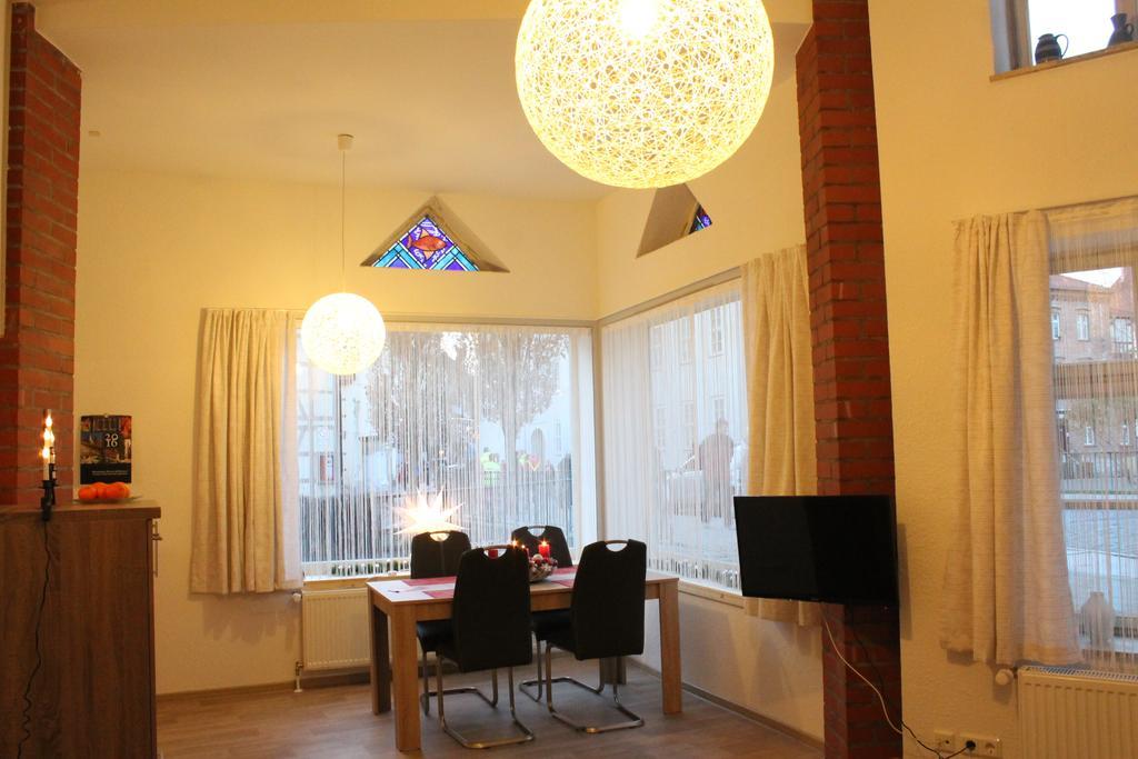 Ferienwohnung Ferien im Laden Quedlinburg Exterior foto