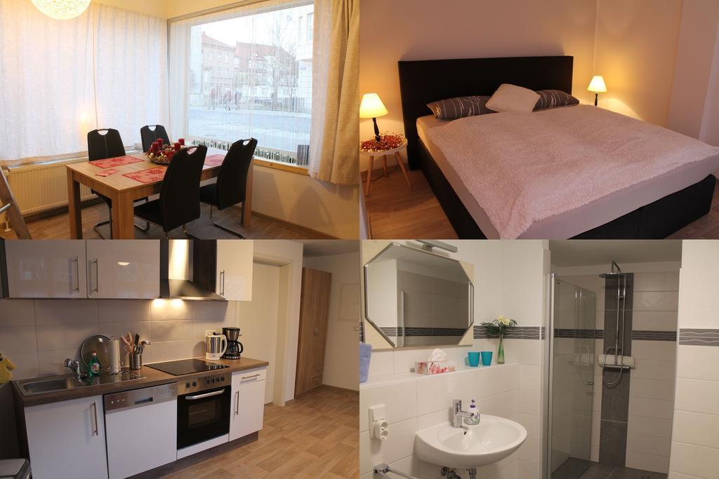 Ferienwohnung Ferien im Laden Quedlinburg Exterior foto